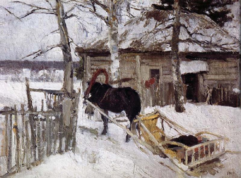 Konstantin Korovin Winter china oil painting image